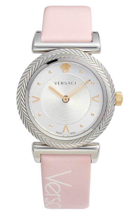 versace v motif watch|Versace V.